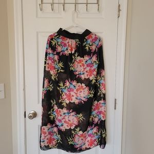 Charlotte Russe Maxi Floral Dress